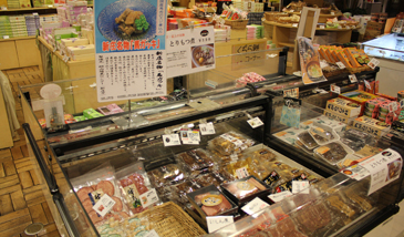 This souvenir shop is loaded with great tasting and rare items from Yamagata.