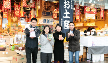 Natto fermented soybean soup, Ajisai…Everyone found what they were looking for.