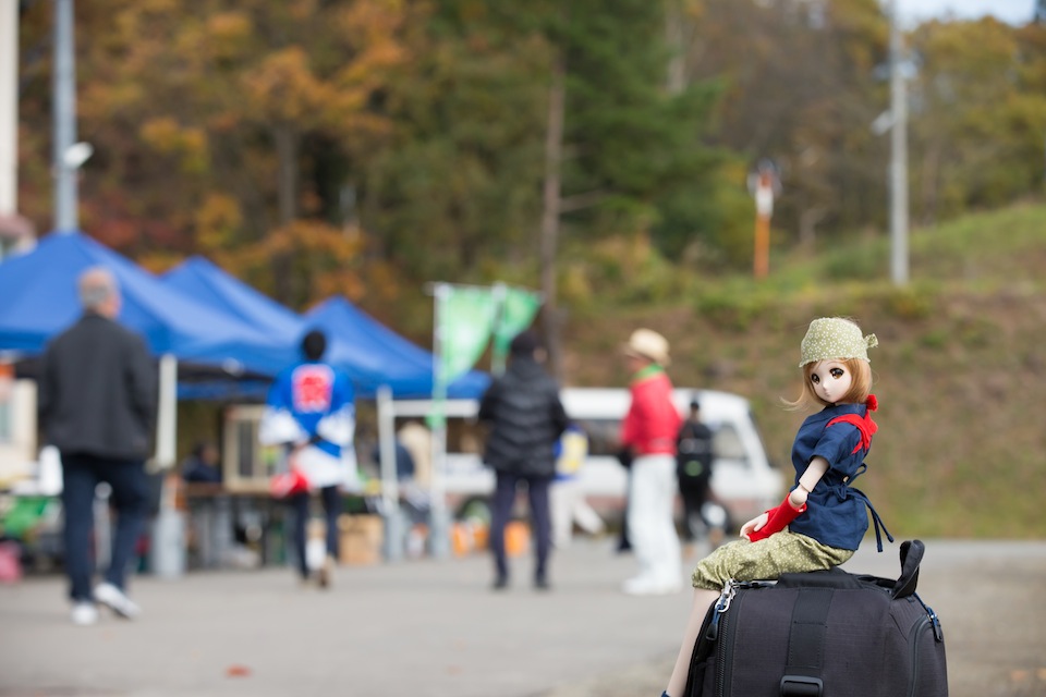 SmartDolls enjoying a soba festival.